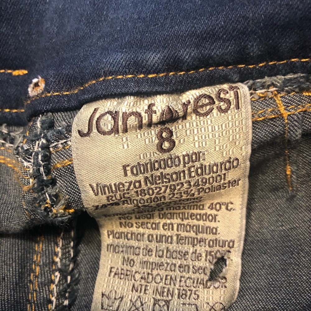 Janforest distressed denim jeans - Picture 6 of 8